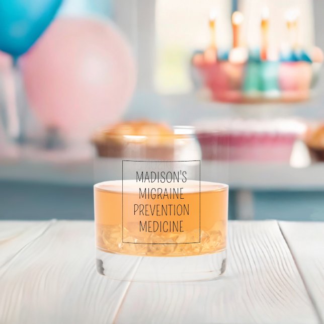 Verre À Whisky Nom personnalisé / Prévention de la migration de t (Insitu (Baby Shower))