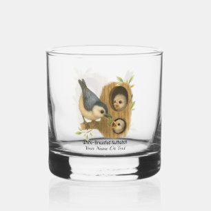 Verre À Whisky Nuthatch à poitrine blanche