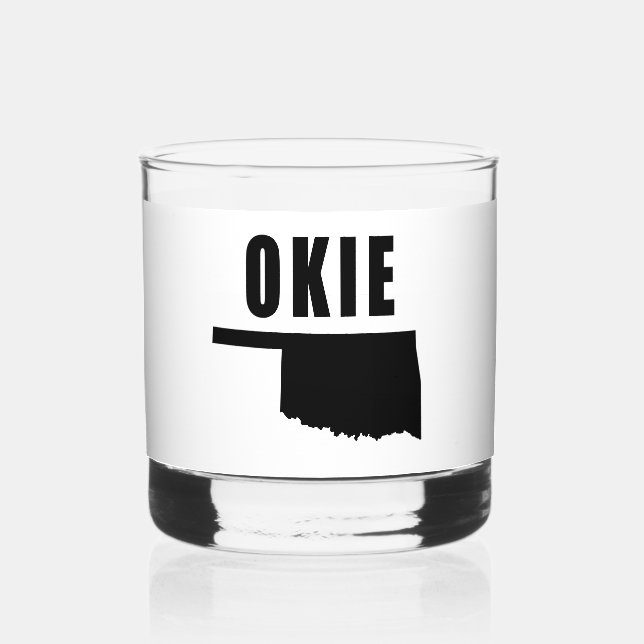 Verre À Whisky OKIE Oklahoma (Recto)