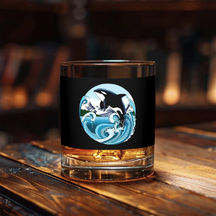 Verre À Whisky Orca Killer Whale Blue Ocean