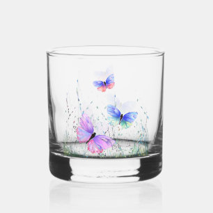 Verre À Whisky Papillons volants