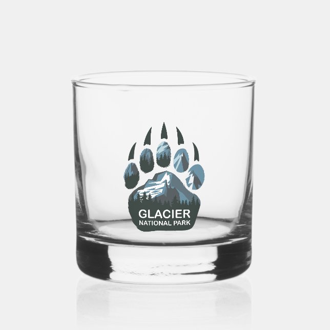 Verre À Whisky Parc national du Glacier Bear Paw (Recto)