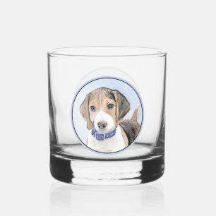 Verre À Whisky Peinture beagle - Cute Original Chien Art