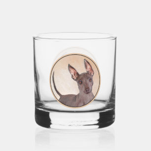 Verre À Whisky Peinture Xoloitzcuintli - Cute Original Chien Art