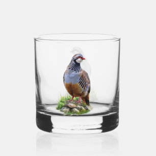 Verre À Whisky Perdrix de Chukar, Art