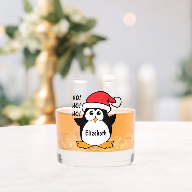 Verre À Whisky Pingouin de Noël (Insitu (Mariage))