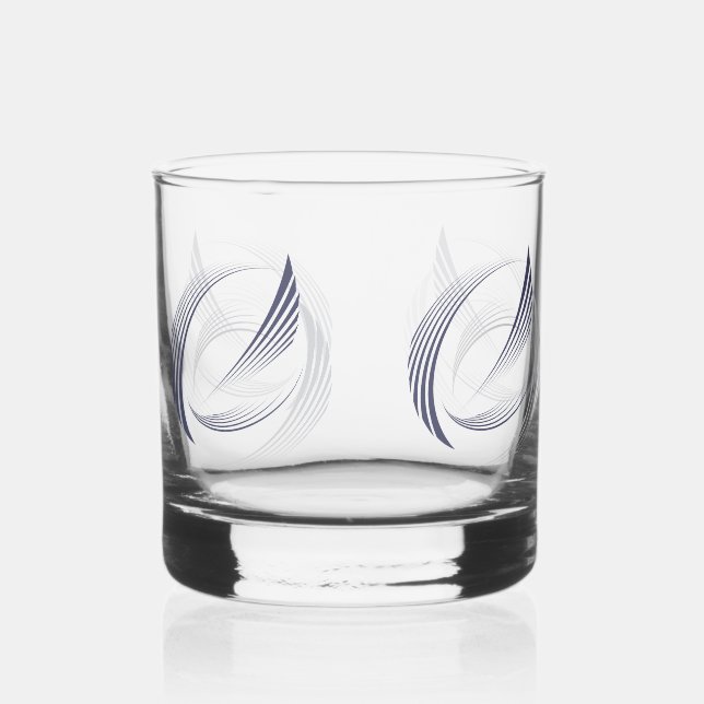 Verre À Whisky Plumes de poule (Recto)