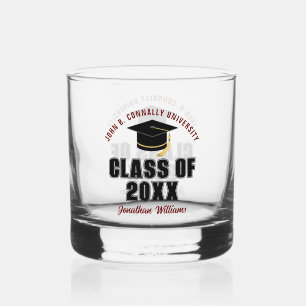 Verre À Whisky Promotion 2026 Marron Diplômé Personnalisé