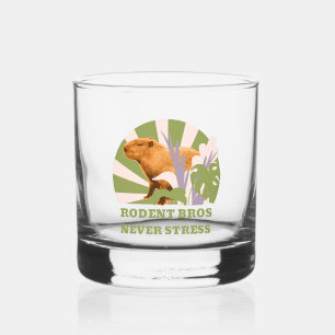 Verre À Whisky Rongeurs Frères Ne Stressez Jamais Capybara