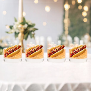Verre À Whisky SlipperyJoe's hot dog ambiance estivale BBQ niché 