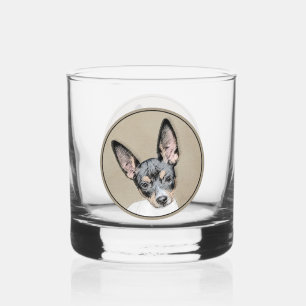 Verre À Whisky Tableau Rat Terrier - Cute Original Chien Art