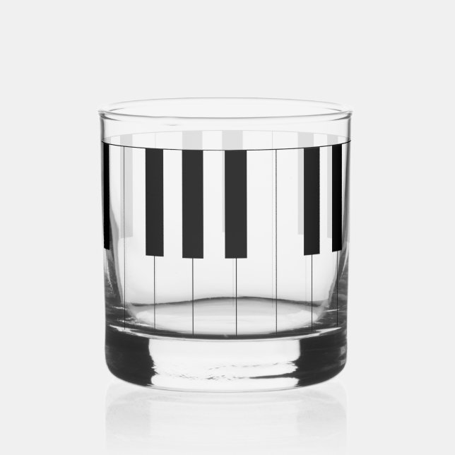 Verre À Whisky Touches de piano (Recto)