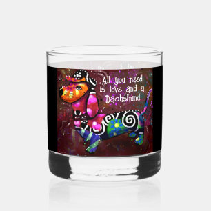Verre À Whisky Tout ce dont vous avez besoin est l'amour et un ar
