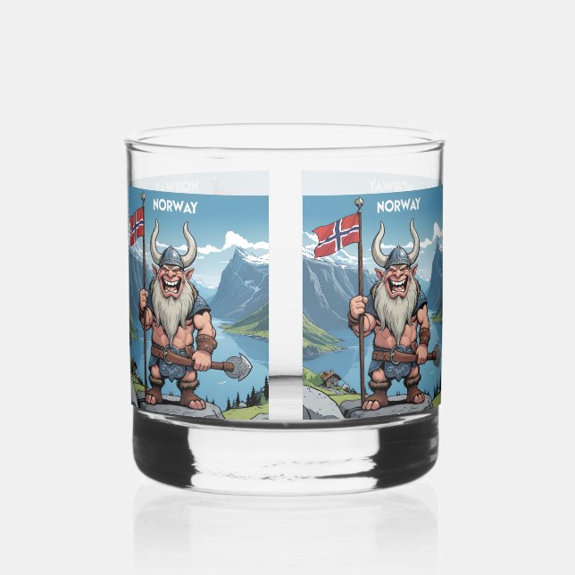 Verre À Whisky Troll norvégien (Recto)