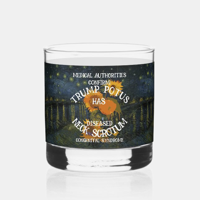 Verre À Whisky Trump Parti Urine Poutine Pee Maison Blanche Répub (Recto)