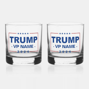 Verre À Whisky Vice-président Trump 2024 sur mesure