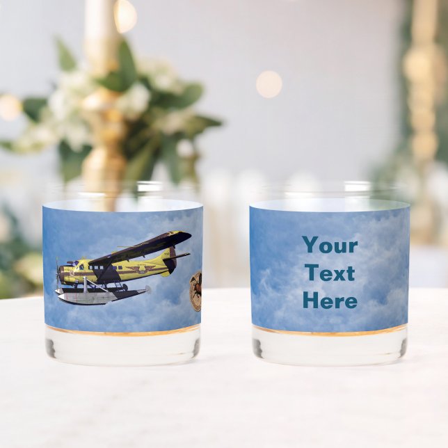 Verre À Whisky Vol Moose Aviation de Havilland Otter (Insitu (Mariage))