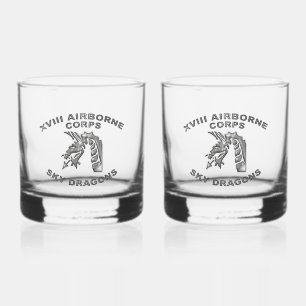 VERRE À WHISKY XVIII AIRBORNE CORPS