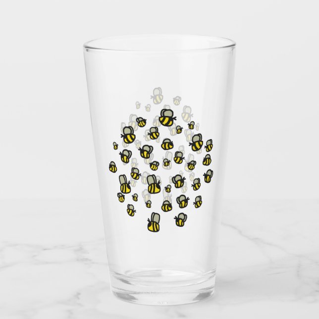 Verre Abeilles (Devant)