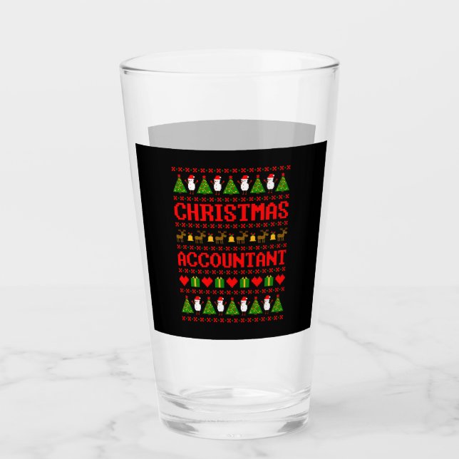 Verre Accountant de Christma (Devant)