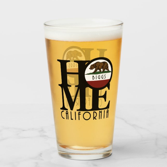 Verre ACCUEIL Biggs Californie (Devant (rempli))