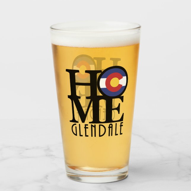 Verre ACCUEIL Glendale Colorado (Dos (rempli))