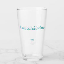 #activatness Pint Glass