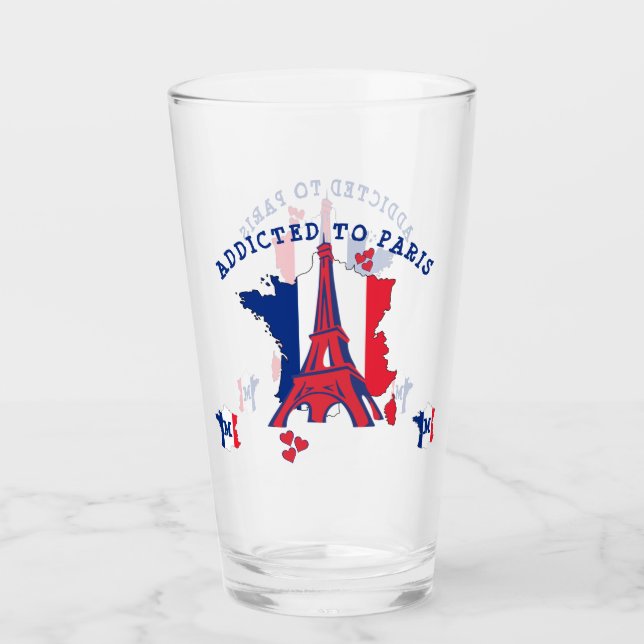 Verre ADDITIONNÉ AU MONogramme DE PARIS (Devant)