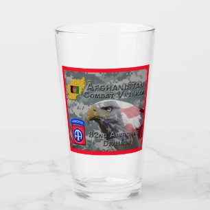 Verre " Afghan Combat Veteran " - 82e division aéroporté
