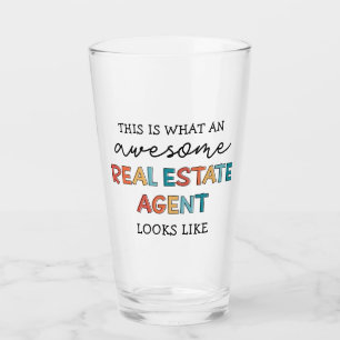 Verre Agent Immobilier Drôle Awesome Realtor Cadeaux