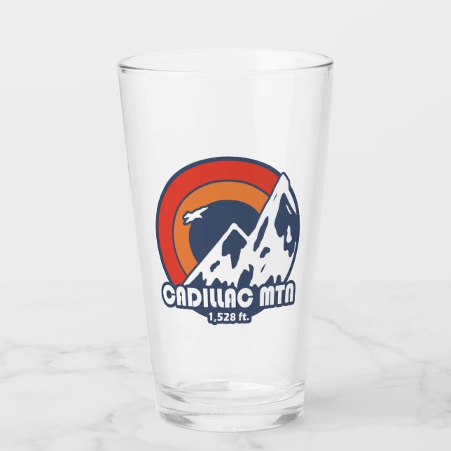 Verre Aigle Soleil du Maine du Mont Cadillac (Devant)
