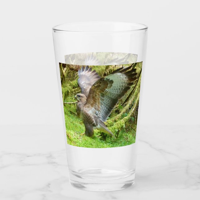 Verre Ailes d'étirement Buzzard (Devant)