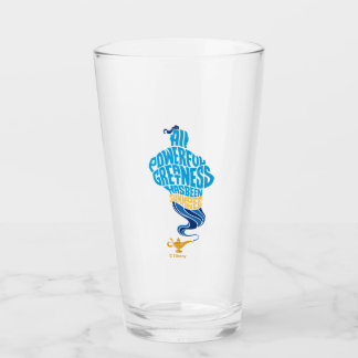 Verre Aladin| Génie - Toute grandeur puissante