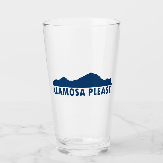 Verre Alamosa Colorado S'Il Vous Plaît (Devant)