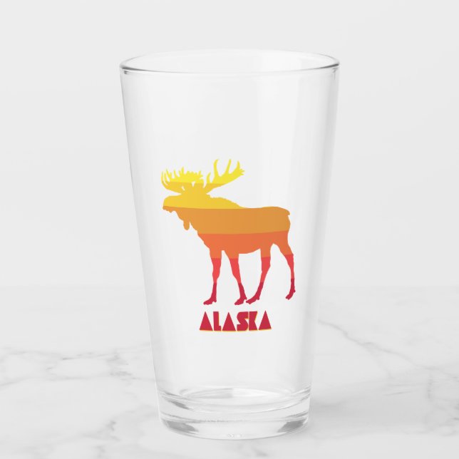 Verre Alaska Moose (Devant)