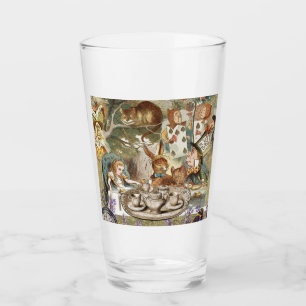 Verre Alice Adventures in Wonderland Mad Tea Party