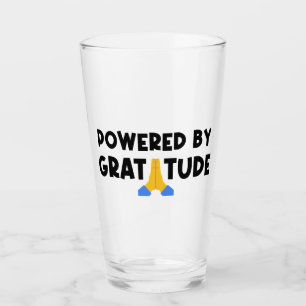 Verre Alimenté par la gratitude