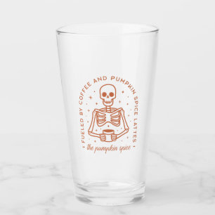 Verre Alimenté par le café et les lattes d'épices Citrou