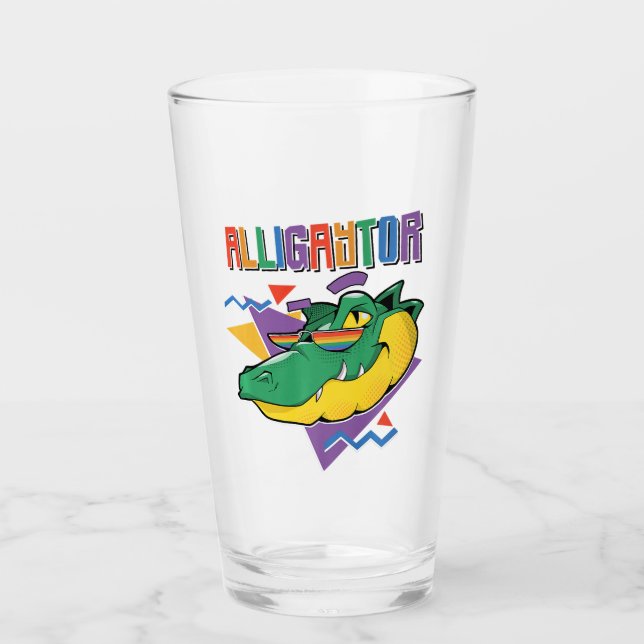 Verre Alligator Gay pride LGBT Alligaytor Premium (Devant)