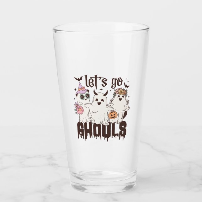Verre Allons Gouls Halloween (Devant)