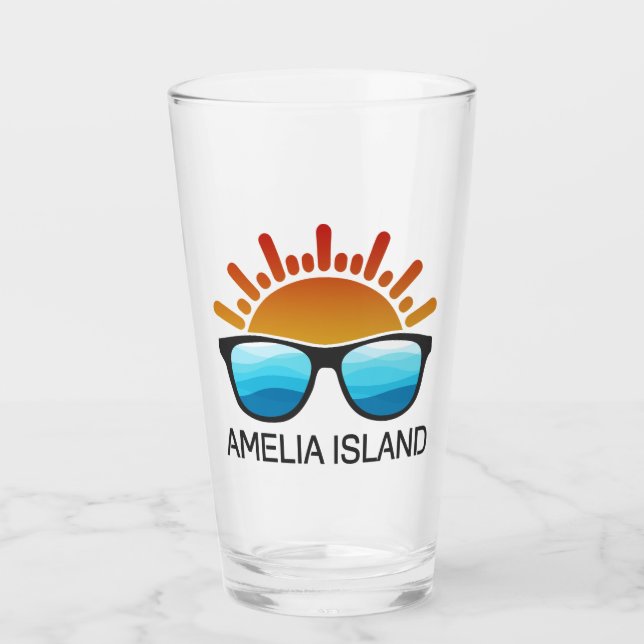 Verre Amelia Island Florida Lunettes de soleil (Devant)