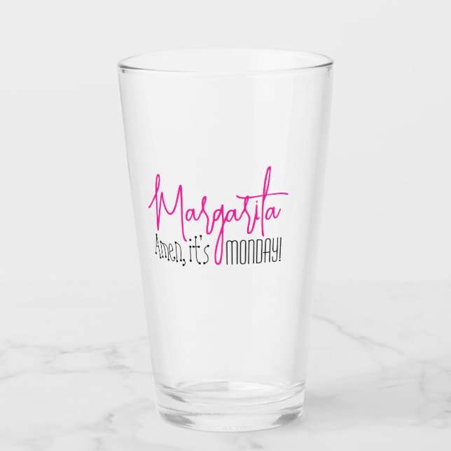 Verre Amen C'est Margarita Money Glass, Margarita Cup (Devant)