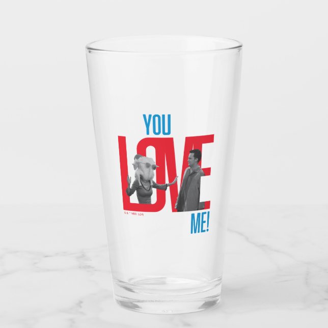Verre AMIS™ | Citation You Love Me (Devant)