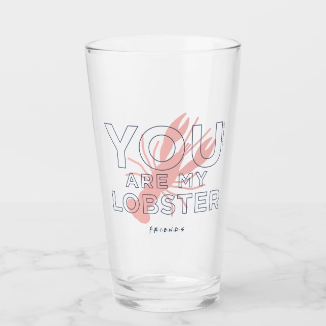 Verre AMIS™ | Vous êtes mon homard (Devant)