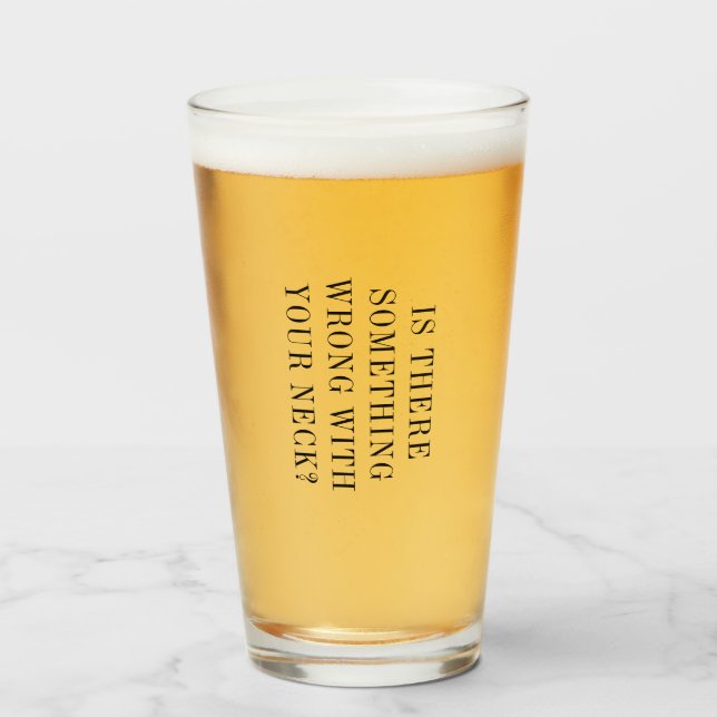 Verre Amusant chiropraticien Ajusteur d'os Nouveauté (Devant (rempli))
