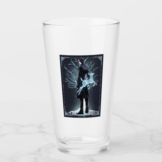 Verre Anime du Patronus de Biche de Severus Snape (Devant)