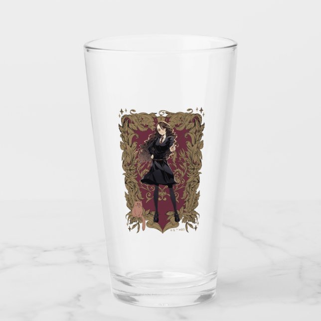 Verre Anime Hermione Granger Cadre Orné (Devant)