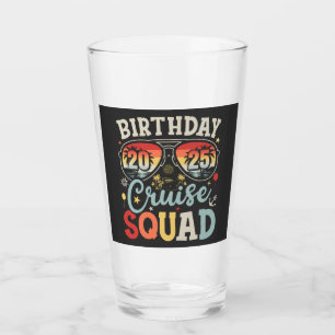 Verre Anniversaire Croisière Squad 2025 Famille Correspo