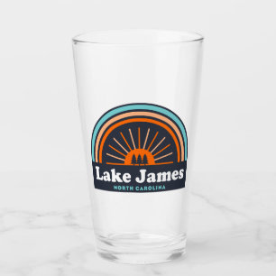 Verre Arc en ciel du lac James North Carolina