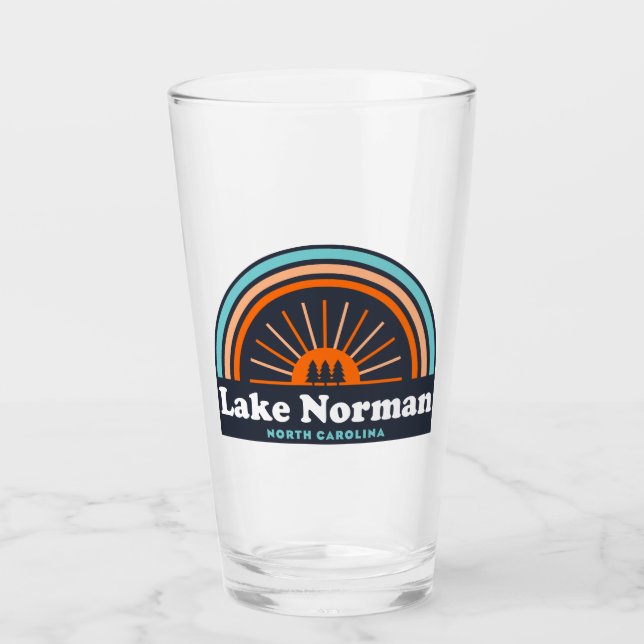Verre Arc en ciel du lac Norman North Carolina (Devant)